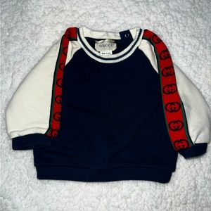 Baby Gucci navy blue sweater
